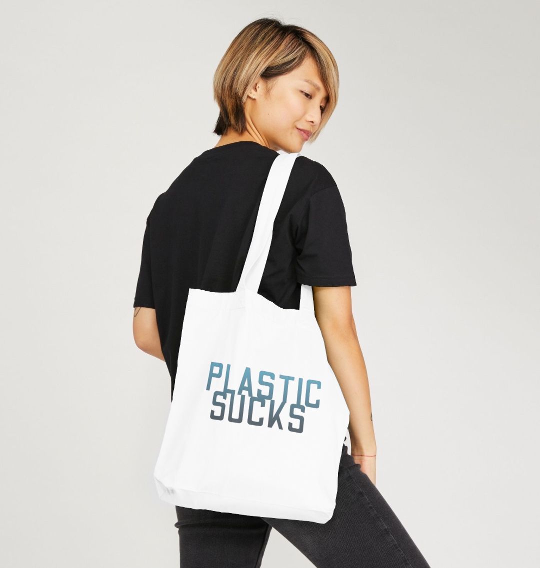 Plastic Sucks Tote