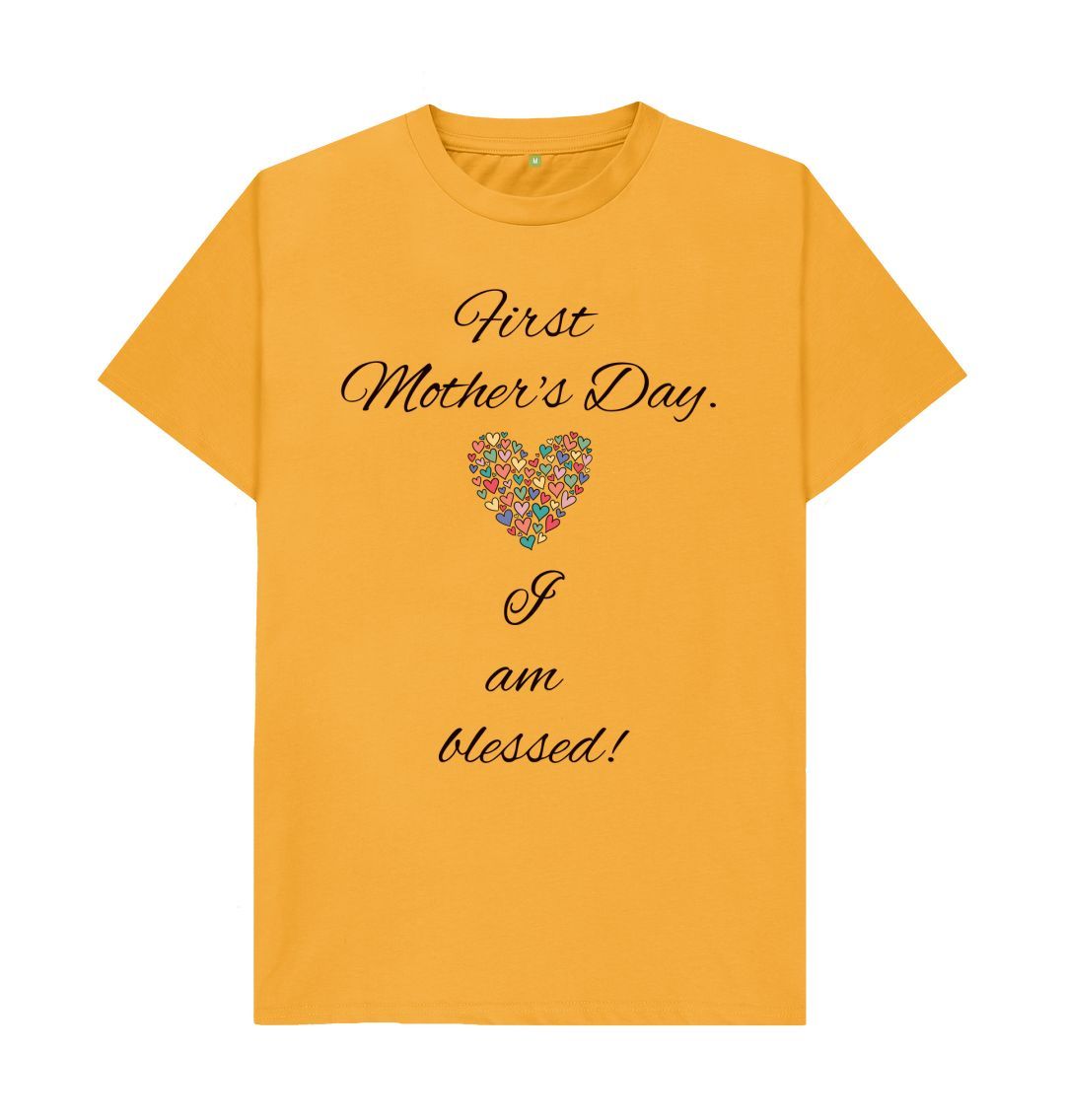 Mustard First Mother's Day Tee