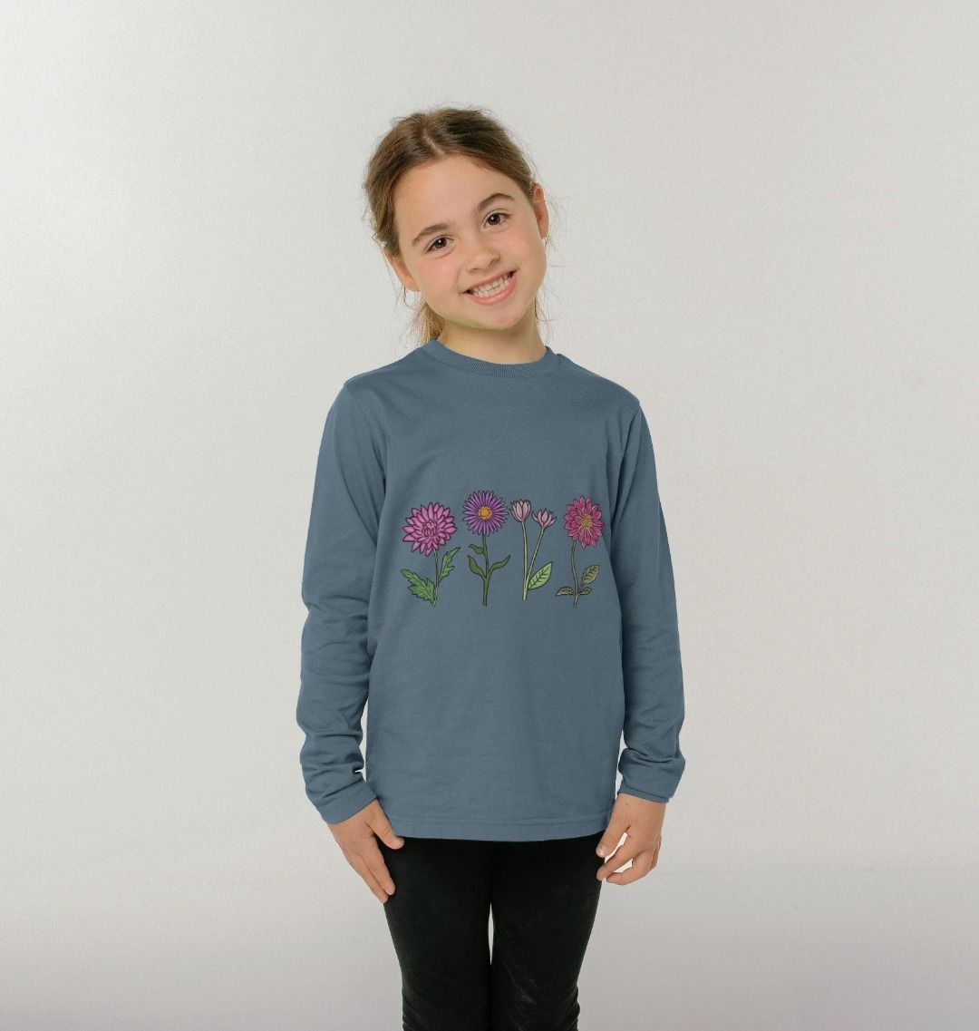 Flowers Long Sleeve Tee