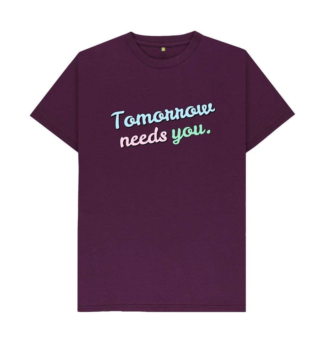 Purple Tomorrow Needs You Tee