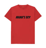 Red Mama's Boy Men's Tee