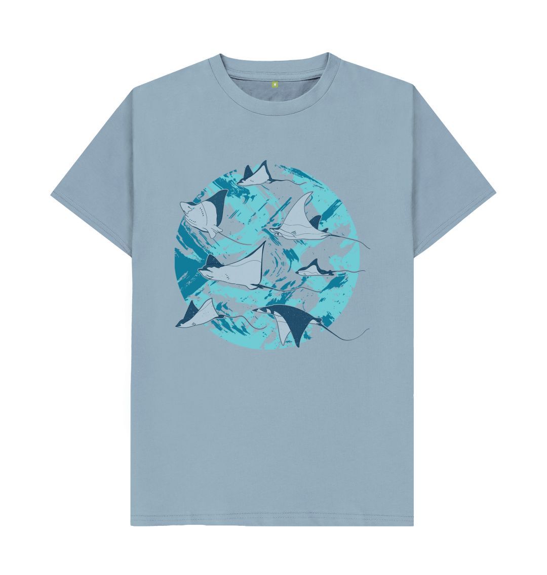 Stone Blue Stingray Tee