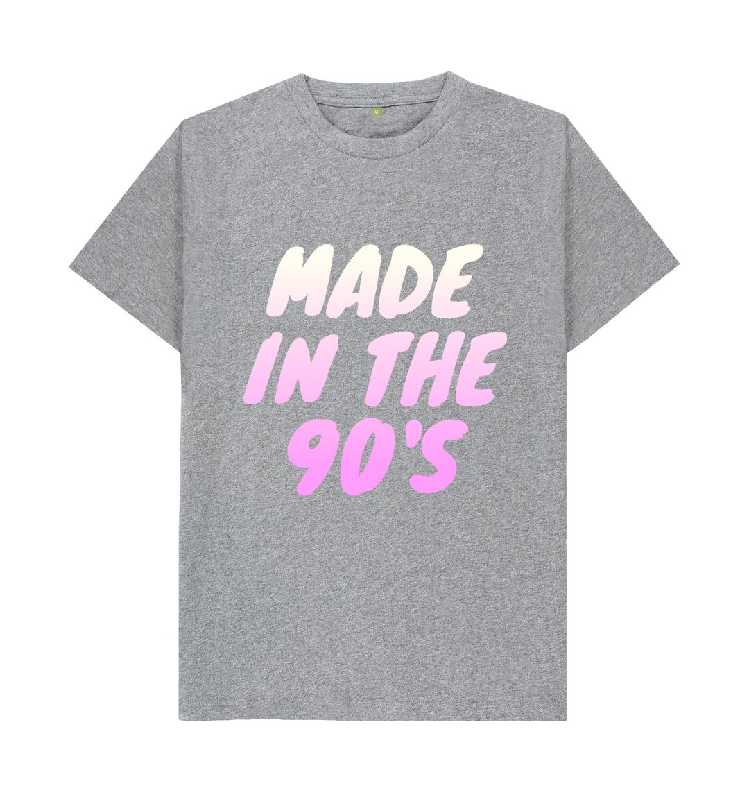 Athletic Grey Made In The 90's Tee