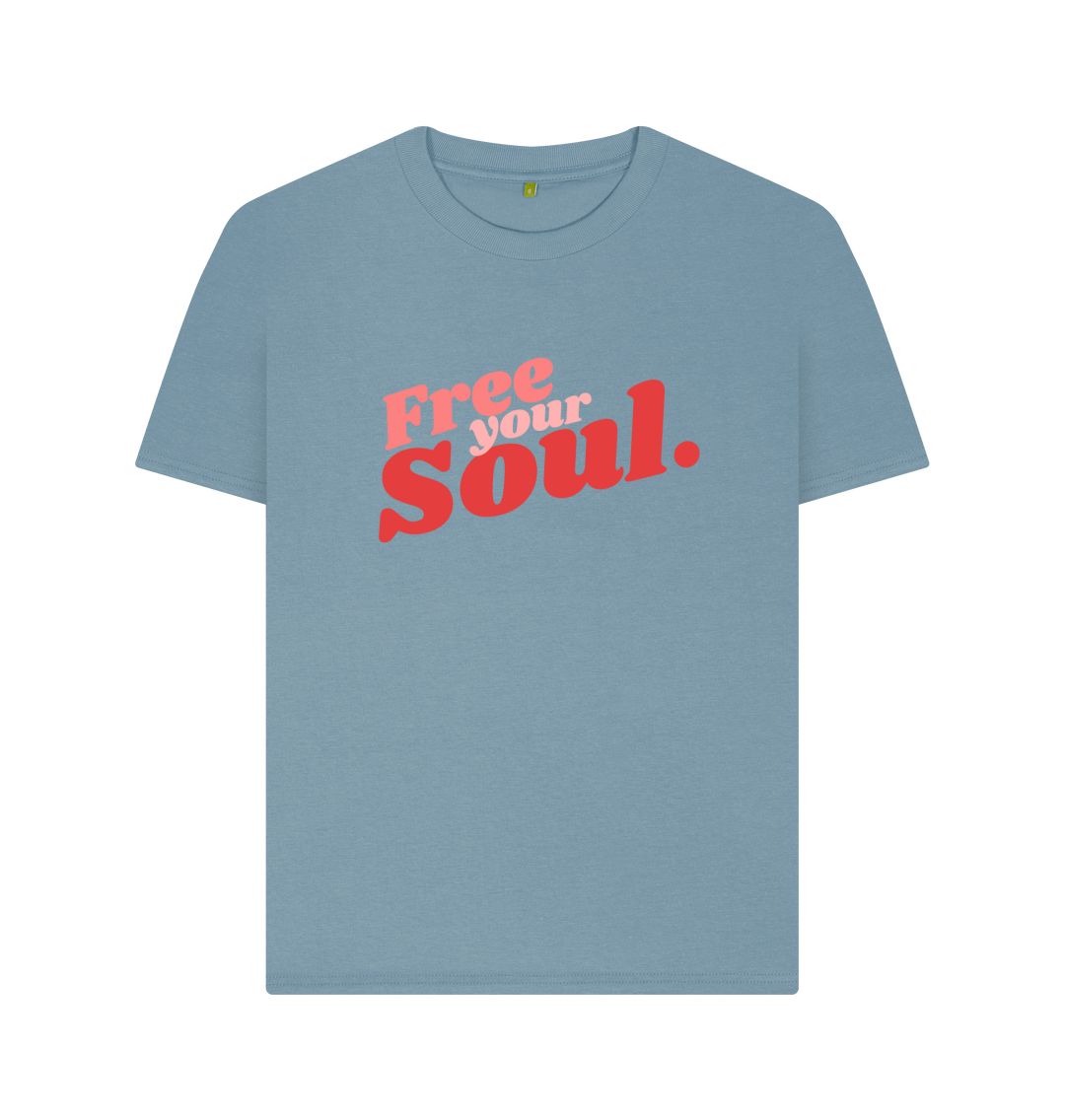 Stone Blue Free Your Soul Tee