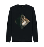 Black Wolf Crew Neck