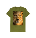 Moss Green Lion Tee