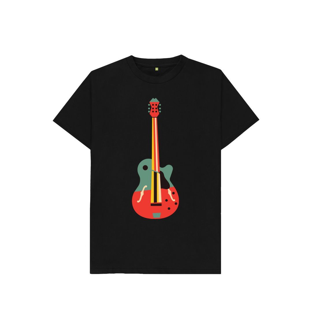 Black Guitar Tee