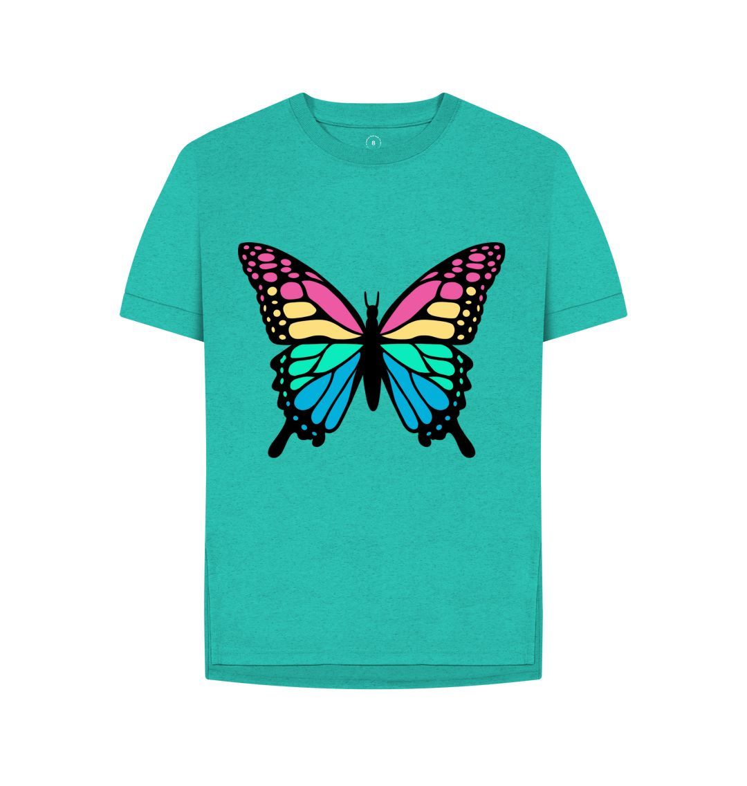 Seagrass Green Remill Relaxed Butterfly Tee