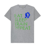 Athletic Grey Train Repeat Tee