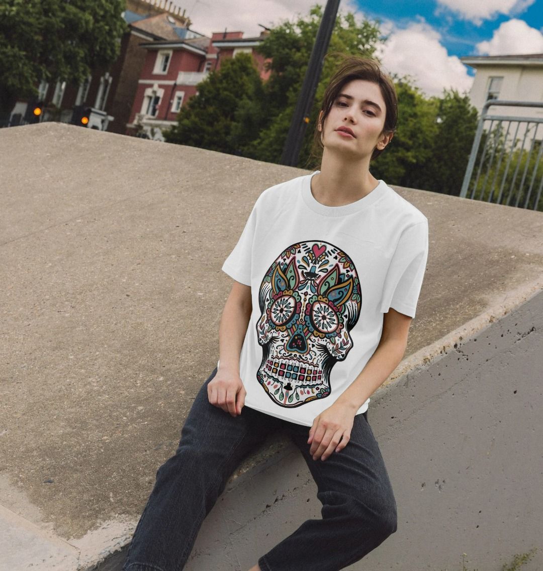 Patterned Skeleton Tee