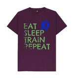 Purple Train Repeat Tee