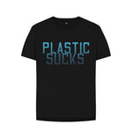 Black Plastic Sucks Tee