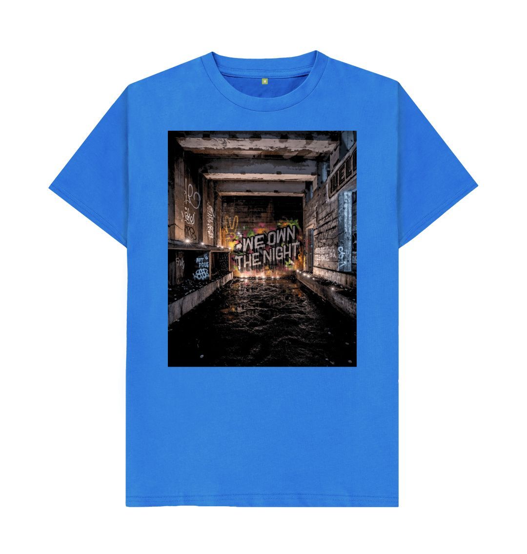 Bright Blue We Own The Night Tee