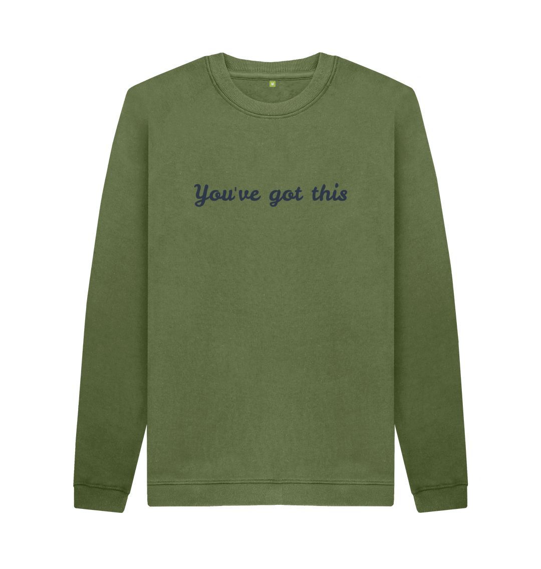 Khaki You've Got This Sweaters