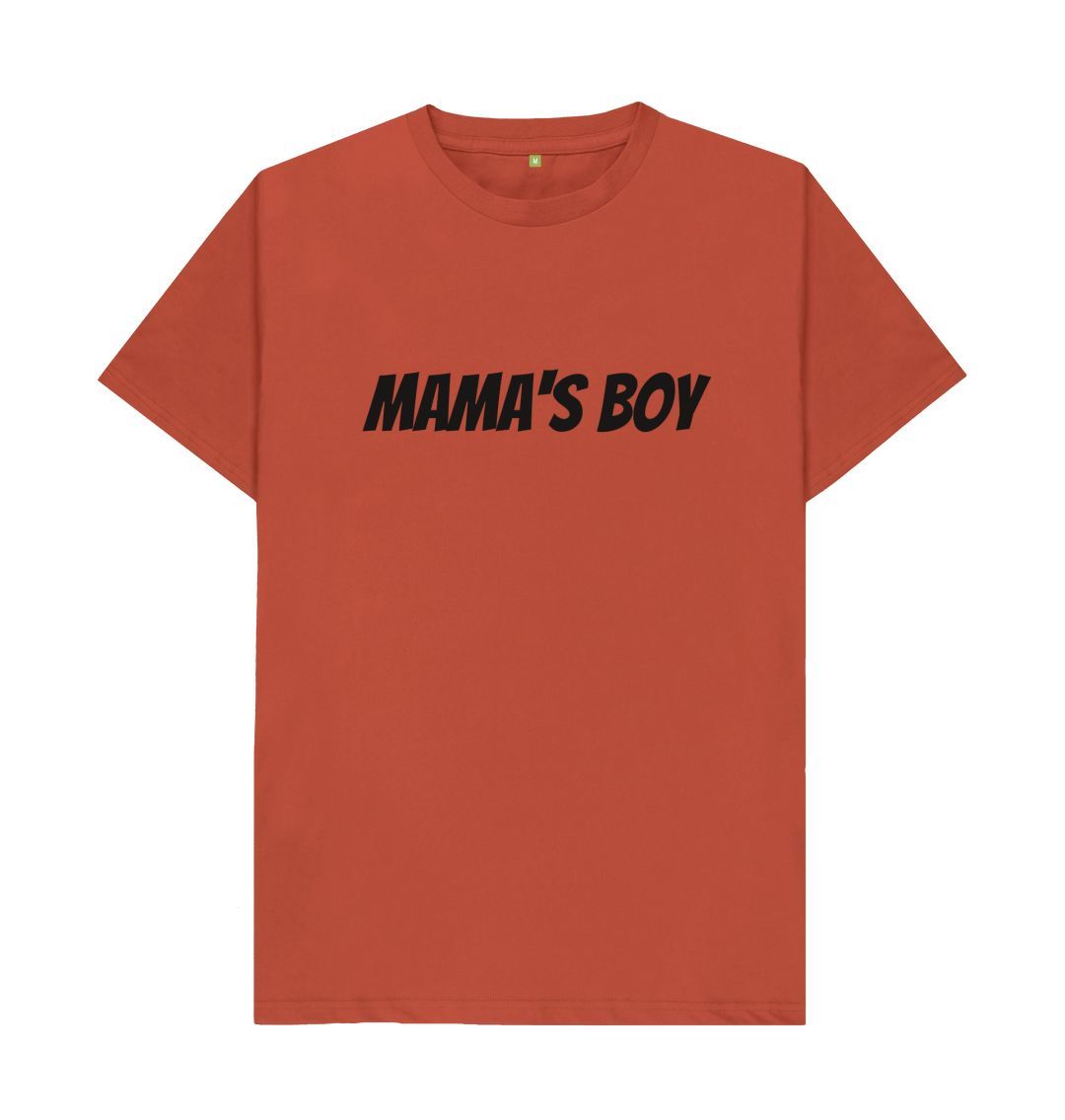 Rust Mama's Boy Men's Tee