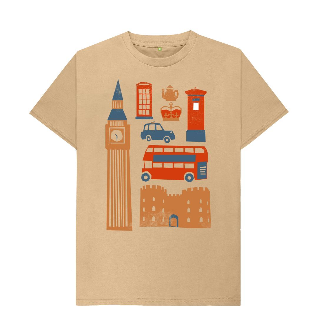 Sand Men's London and King Tee