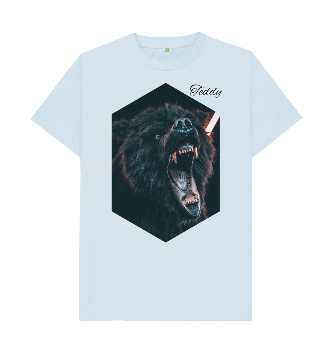 Sky Blue Teddy Bear Tee