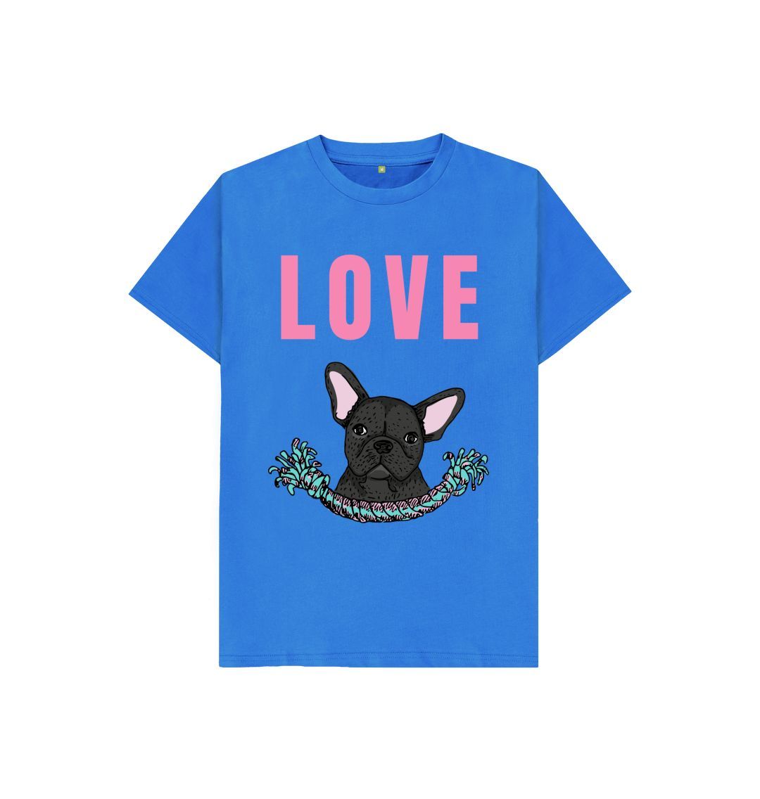 Bright Blue Dog Love Tee