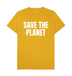 Sunflower Yellow Save The Planet Tee