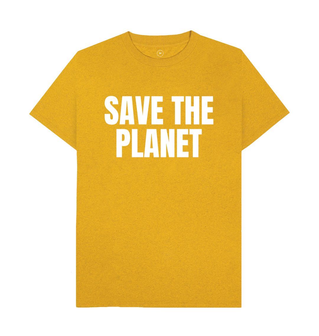 Sunflower Yellow Save The Planet Tee