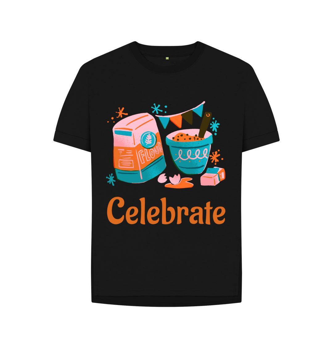 Black Women's Relaxed Celebrate Tee