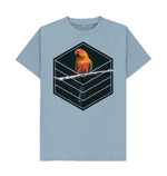 Stone Blue Parrot Tee