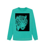 Seagrass Green Green Tiger Remill Sweatshirt