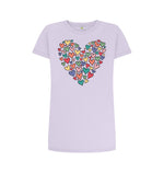 Violet Many Hearts In A Heart Tee Dress