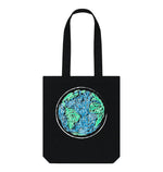 Black Save The Ocean Tote