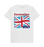 White Men's Flag and Coronation Tee