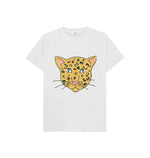 White Pink Nosed Cheetah Tee