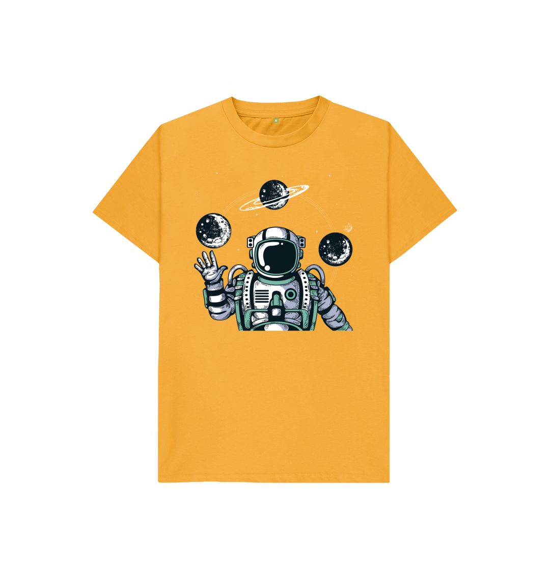 Mustard Space Man Tee