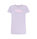 Violet Believe In Yourself Tee Dress