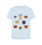 Sky Blue Women's Relaxed Tea Party Tee