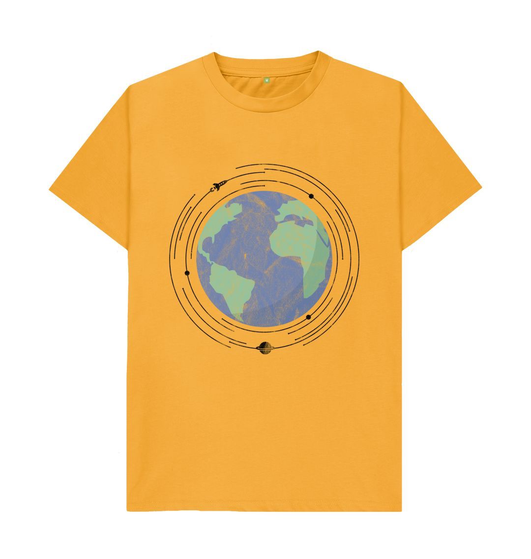 Mustard World In Space Tee