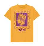 Mustard Men' s King Charle's Stamp Tee