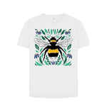 White Big Bee Tee