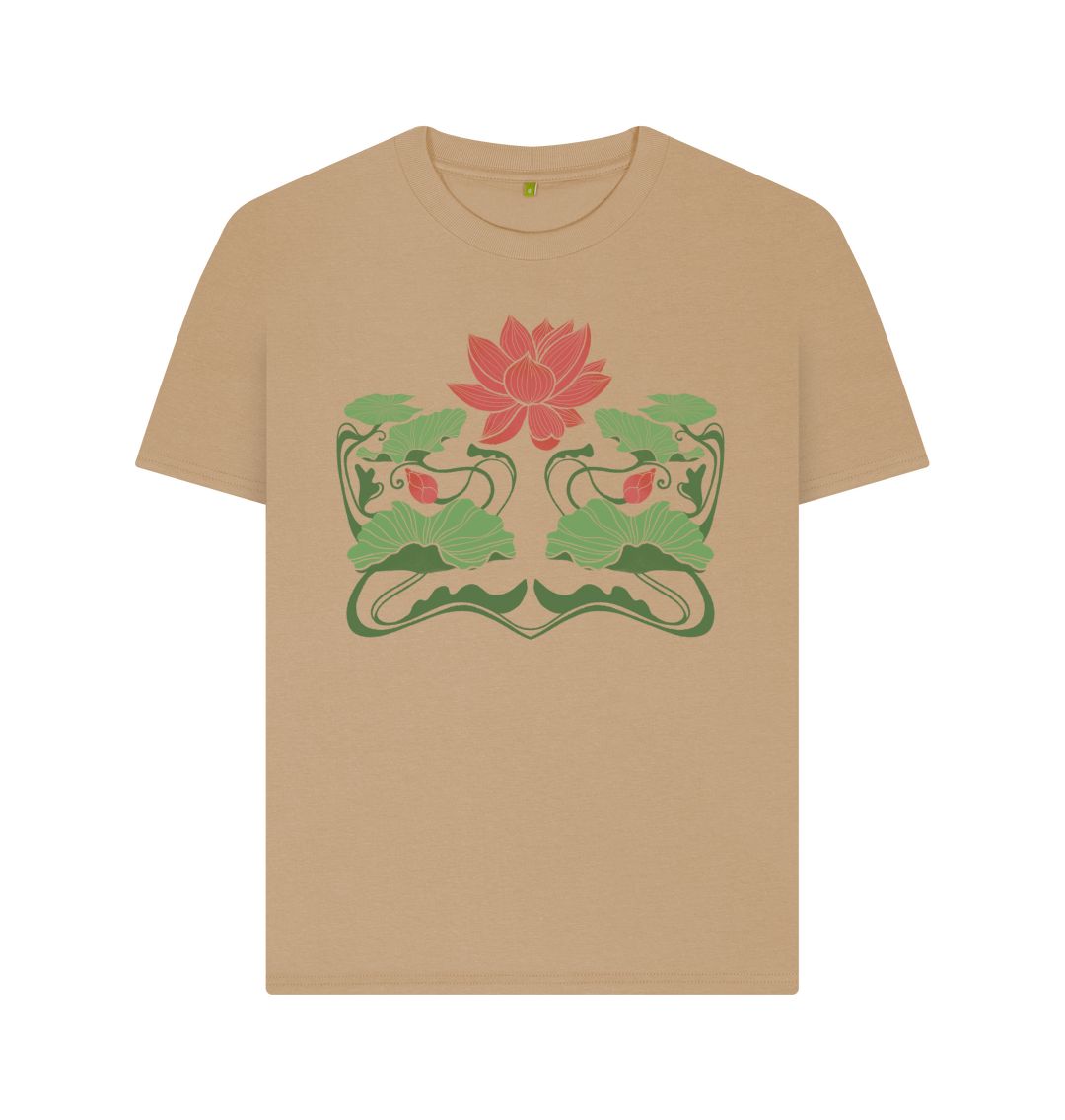 Sand Pink Lotus Tee