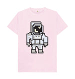 Pink Space Man In Space Tee