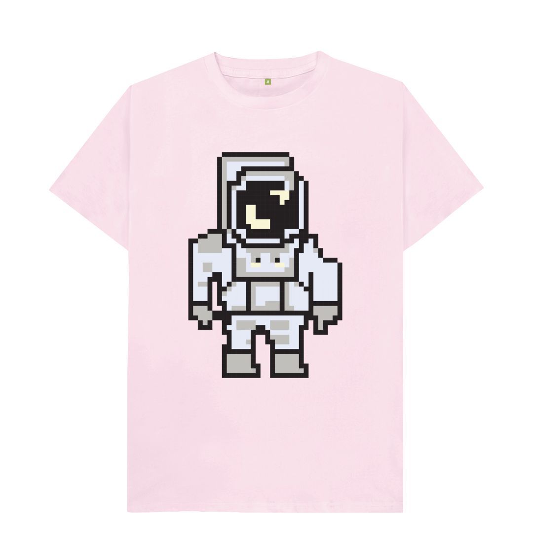 Pink Space Man In Space Tee