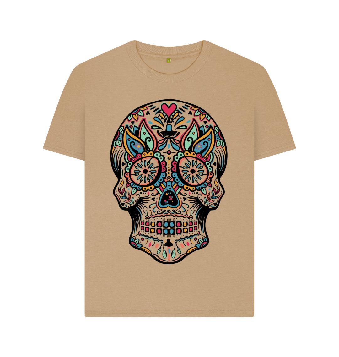 Sand Patterned Skeleton Tee