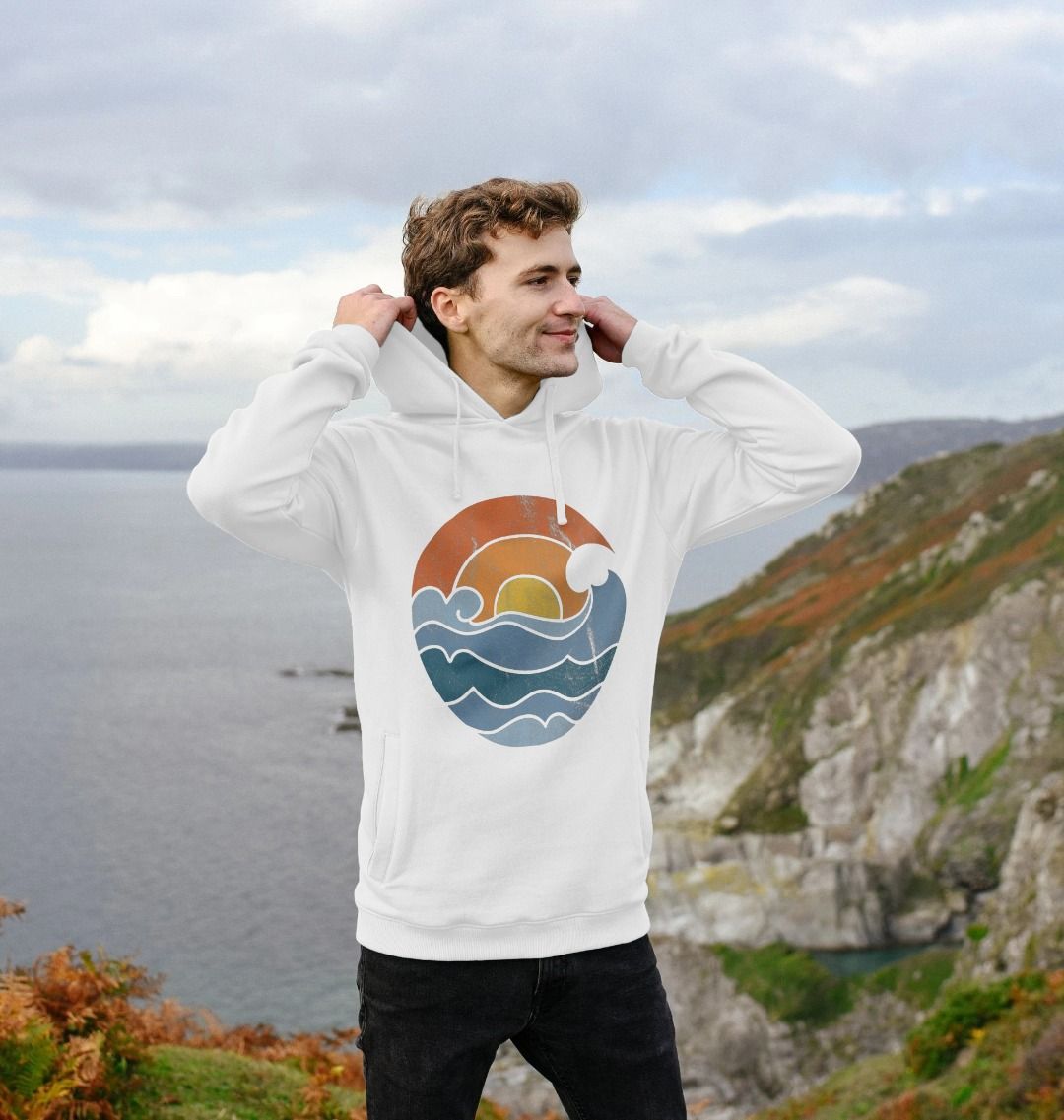 Sunset And Waves Hoodie