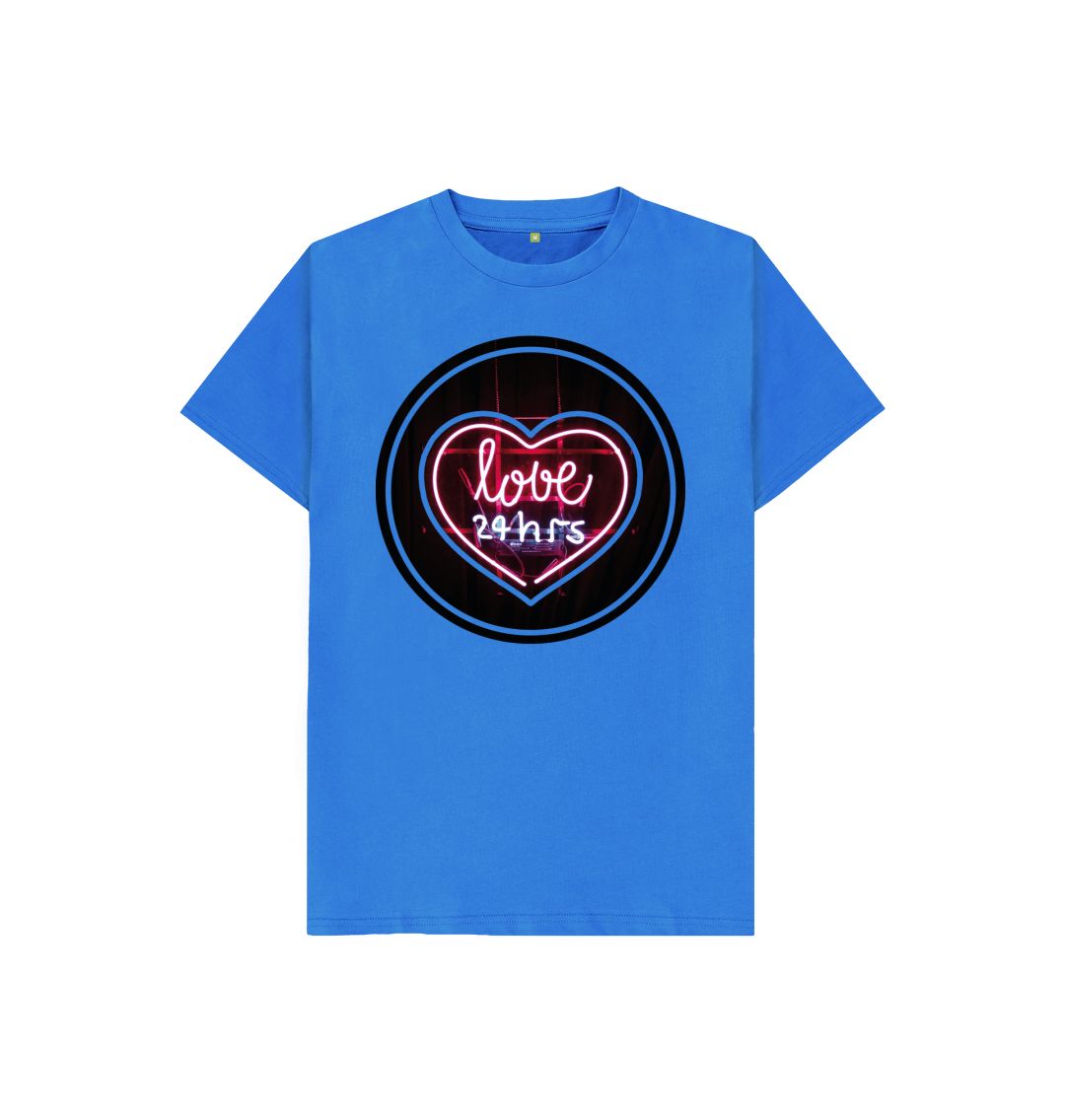 Bright Blue Love 24hrs Tee