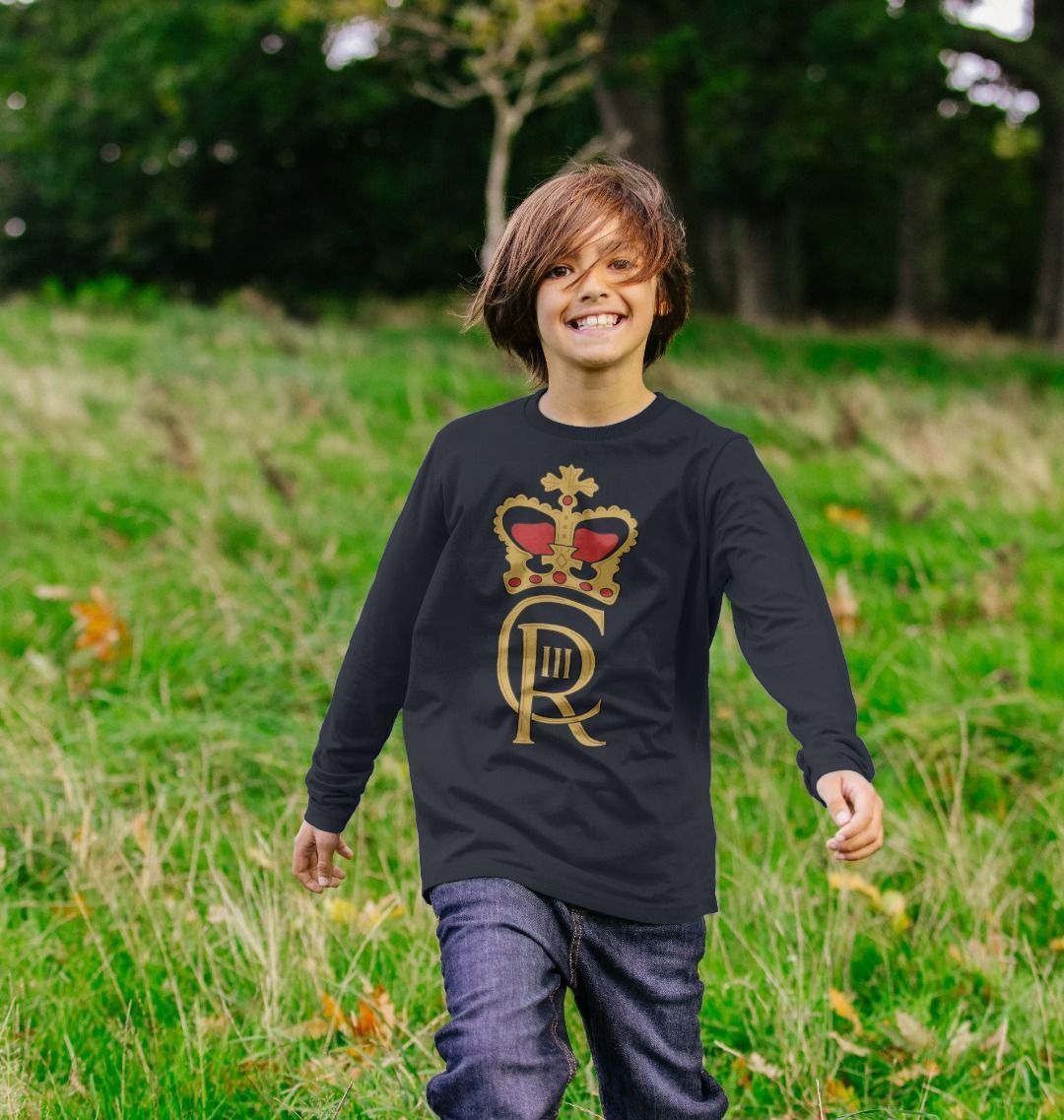 Kids Long Sleeve Royal Charles's Tee