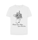 White Women's Thank You Tee